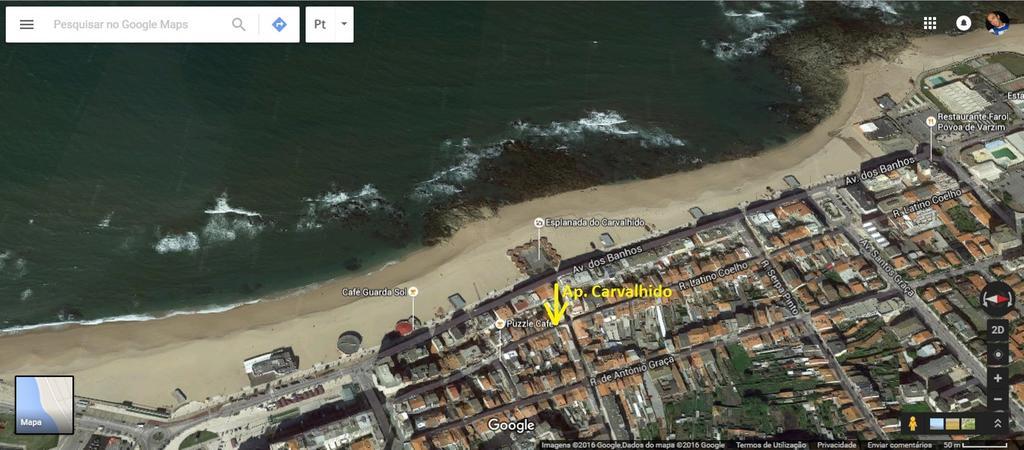 Apartamento Carvalhido Povoa de Varzim Bagian luar foto